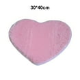 thumbnail image 3 of ZheElen Heart Shaped Non-Slip Soft Tufted Rug Mat Carpet Floor Mat Area Rug, 3 of 8