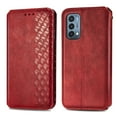 thumbnail image 3 of Case for OnePlus Nord N200 5G Flip Cover Wallet Flip Cover Magnetic Protective - Red, 3 of 5
