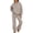 CoffeeGrey, variant on Sweatsuit for Womens 2 Piece Outfits Lounge Set Fall Fashion Sets Oversized Hoodies Wide Leg Pants Winter Clothes