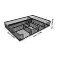 thumbnail image 2 of Houderco Caja Organizadora Multifuncional De Metal Con Separadores Para Oficina Y Escritorio, 2 of 7