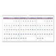 thumbnail image 3 of (2 pack) At A Glance AAGPM1428 Horizontal Wall Calendar 3-Months, Chipboard - Blue & White, 3 of 3