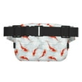 thumbnail image 3 of Balery Koi Fish Corals,Spring Summer Mochila Cinturón para Mujeres y Hombres, Bolsa de Cintura Impermeable de Doble Capa con Correa, 3 of 9