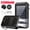 32800mAh-Black Without Cable, variant on Solar Power Bank 38800mAh Wireless Charger with 4 Cables 6 Outputs 15W Fast Charging Dual Flashlights for Travel Camping iPhone 17/16/15Pro GPS Emergency Backup