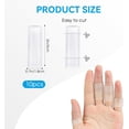 thumbnail image 2 of Mcvcoyh 24 PCS Gel Finger Sleeve Protectors, Trigger Finger Pain Silicone Finger Sleeve Cushions and Protects Provide Relief for Finger Cracking, Corns, Blisters, 2 of 7