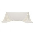 thumbnail image 2 of BalsaCircle 90x156 in Ivory Scuba Polyester Rectangle Tablecloth Party Events Reception Decorations Supplies, 2 of 8