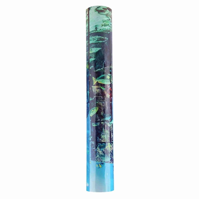 Pegatinas de Fondo del Acuario, PVC Coral Aquarium Aquarium Posteros Submarinos Tistana de Pescado Decoración de Pared de Terrario