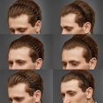 thumbnail image 4 of 12 Piezas Diadema de Metal para Hombres Banda para el Cabello Negra Ondulada Ajustable Aro para el Cabello Antideslizante Unisex para el hogar, al Aire Libre, Deportes y Accesorios de Yoga, 4 of 5