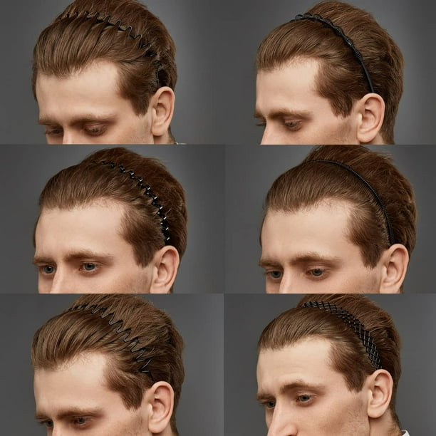 Cinta Pelo Mujer Cinta Para El Cabello Tipo Turbante O Diadema Deportiva Lisa - Para Mujeres, Niñas Y Hombres - Algodón Multicolor Accesorio Pelo Fitness