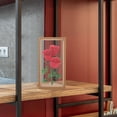 thumbnail image 3 of Wooden Shadow Box Frame for Flower Bouquet Display and Storage with Double Sided High Definition 7.87x7.87x1.57 Inches, 3 of 8