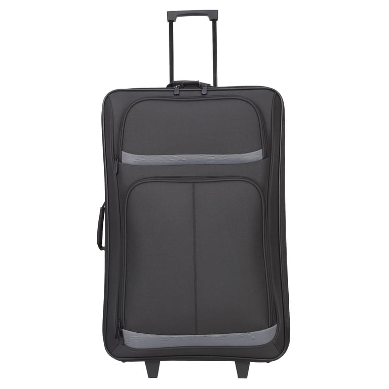 Protege 5-Piece 2-Wheel Luggage Set, Black - Walmart.com
