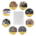 thumbnail image 4 of Organizador De Herramientas, Caja De Almacenamiento De Piezas De PP, Divisores Ajustables Fuertes Y Transparentes, 36 Rejillas Para Manualidades, 4 of 8