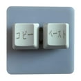thumbnail image 3 of LeeQinersw 2 Keys Keyboard PC Gaming Keyboards Professional Mini Mechanical USB Keyboard 2 white, 3 of 9