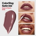 thumbnail image 4 of Revlon ColorStay Satin Ink Crown Jewels Liquid Lipstick, 033 Queen of Quartz, 4 of 13