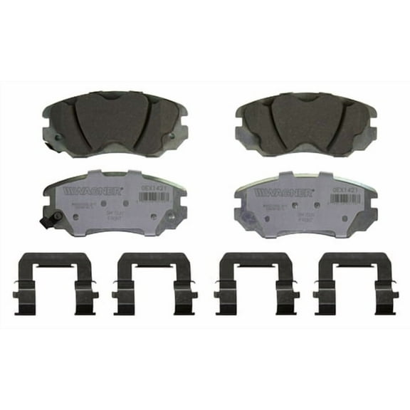 Wagner Brakes OEX1421 OEX Brake Pad BRAKE PADS OEM Fits select: 2010-2017 CHEVROLET EQUINOX, 2013-2015 CHEVROLET MALIBU