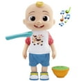thumbnail image 6 of CoComelon Deluxe Interactive JJ Doll - Includes JJ, Shirt, Shorts, Pair of Shoes, Bowl of Peas, Spoon- Toys for Preschoolers, 6 of 8