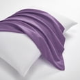 thumbnail image 4 of New Evolive Soft Brushed Premium Microfiber Body Pillow Cover 21"x54" Pillowcases with Zipper Closure Set of 2 （Dusty Lavender), 4 of 4