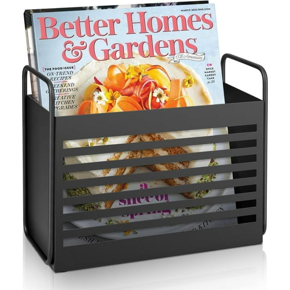 Magazine file rack, mail organizer, folder organizer, suitable for home, office magazines, books, newspapers, tablets