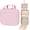 Pink, variant on Toiletry Bag for Women, Large  Travel Toiletry Bag with  Hook,Water-resistant Makeup Bag  Organizer for Full Sized Toiletries, Accessories()