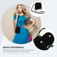 thumbnail image 4 of Bolso bandolera vintage con borlas y flecos para mujer., 4 of 7