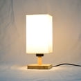 thumbnail image 4 of Bedside Lamp Modern Decoration,Reading Nature Wood Eye Care Bedroom Living Room Lighting, 4 of 5