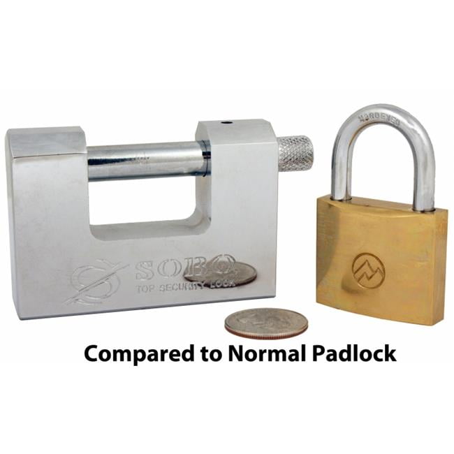 FJM Security SPSA80CRKA Sobo Jimmy Proof Lock 80 mm Keyed Alike