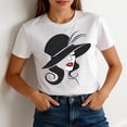 thumbnail image 6 of Guluxicc Womens Graphic T Shirts Crew Neck Short Sleeve Casual Classic T Shirts for Women Spring Summer, 6 of 6