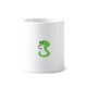 thumbnail image 1 of Voz de serpiente Cepillo de dientes titular de la pluma Mug de ceramica blanca taza 350ml, 1 of 2