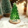 thumbnail image 6 of Luxcidy Natural Crystal Christmas Tree, Glass Christmas Tree, Crystal Glass Christmas Tree, Christmas Trees Gifts Christmas Tree Ornaments for Tabletop Xmas Party Home, 6 of 7