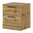 thumbnail image 2 of South Shore Step One Essential 2-Drawer Nightstand for Adult, in Nordik Oak, 2 of 10