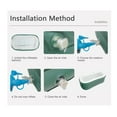 thumbnail image 5 of 152cm Portable Adult Bathtub Shower Inflatable Soaking Bucket Folding Spa Tub, 5 of 8