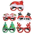 thumbnail image 4 of IDEANATEGRATE Glasses Props Novel Design Creative For Boys Girls Costumes Carnival Masquerade Performance Party 5Pairs, 4 of 8