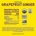 thumbnail image 2 of Guayaki Yerba Mate, Sparkling Clean Energy Drink Alternative, Organic Grapefruit Ginger, 12oz Cans (Pack of 12), 45 Calories Per Can, 80mg Caffeine, 2 of 3