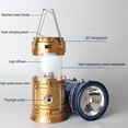 thumbnail image 4 of RBAOFUJIE Vintage Outdoor Usb Rechargeable Led Solar Wall Lights Camping, 4 of 8
