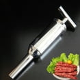 thumbnail image 4 of Stainless Steel Sausage Maker Homemade Meat Stuffer Filler Hand Operated Machine, 4 of 14