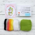 thumbnail image 3 of Cute Penguin Pattern Handmade DIY Poke Wool Felts Material Production Package, 3 of 6
