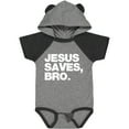 thumbnail image 3 of Inktastic Jesus Saves, Bro. Boys or Girls Baby Bodysuit, 3 of 5