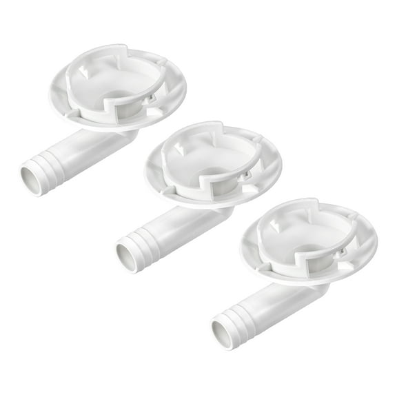 Air Conditioner Drain Hose Connector Elbow Fitting for Mini-Split Units and Window AC Unit 40mm 3 Pcs