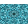 thumbnail image 1 of Ahgly Company Machine Washable Indoor Rectangle Transitional Dark Cyan Green Area Rugs, 6' x 9', 1 of 7