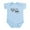 Sky Blue, variant on CafePress - Check Me Boo Infant Bodysuit - Baby Light Bodysuit, Size Newborn - 24 Months