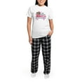 thumbnail image 5 of CafePress - Daddys Princess Women's Light Pajamas - Women's Short Sleeve Print T-Shirt and Pants Light Cotton Pajama Set, 5 of 7