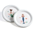 thumbnail image 5 of Cheerland Mermaid Party Plates, 24 Count, 9 Inch, 5 of 5