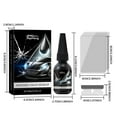 thumbnail image 2 of Automotive Windshield Repair Kit, Quick and Easy Durable Based Windshield Repair Kit for Chipped and Cracked Windshields Car Accessories with 1PCS Repair blade & 5PCS Curing Film, 2 of 7