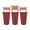 Crimson / 20 oz / 250 Count, variant on Restpresso 16 oz Light Pink Paper Coffee Cup - Ripple Wall - 3 1/2" x 3 1/2" x 5 1/2" - 25 count box