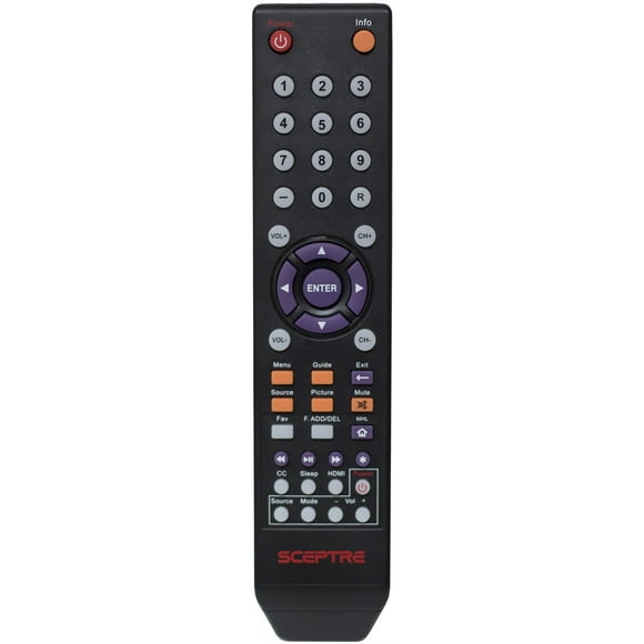 Sceptre Tv Replacement Remote Control