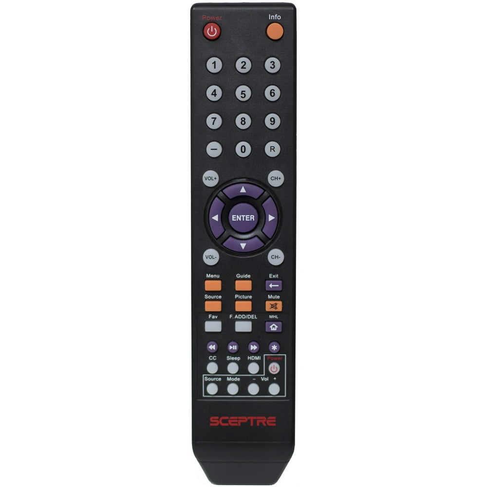 Original Sceptre 142020479999K TV Remote Control for E195BVSRE195BV