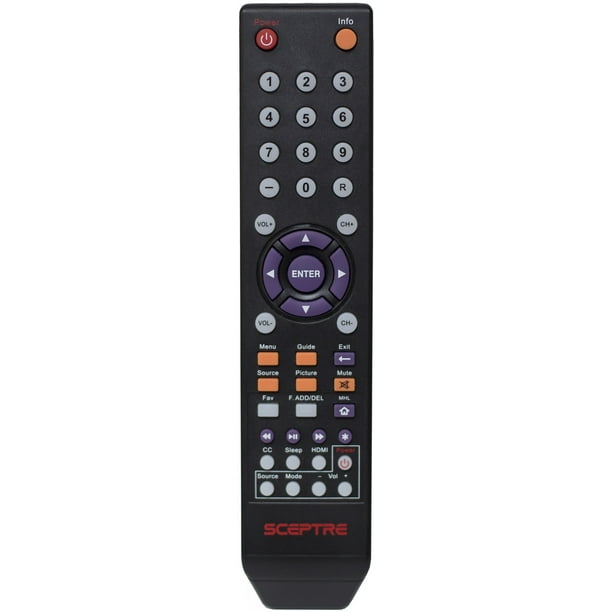 Original Sceptre 142020479999K TV Remote Control for E195BVSRE195BV