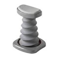 thumbnail image 2 of Dispositivo ergonómico de asistencia para entrenamiento de flexiones, ejercitando el pecho y la cintura. Gris, 2 of 8