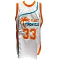 thumbnail image 4 of Jackie Moon #33 Flint Tropics White Basketball Jersey - Mens Large, 4 of 7