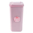 thumbnail image 4 of Trash Can Plastic Desktop Waste Bin Flipping Portable Stationery Storage Box for Home School Color Random, 4 of 10