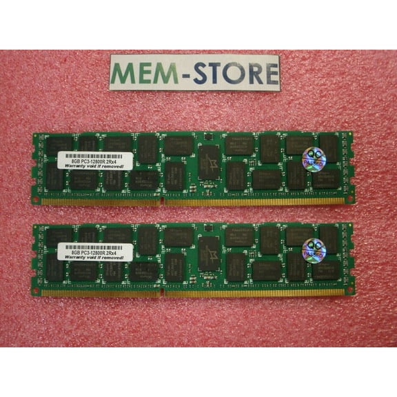 16GB (2x8GB) DDR3-1600 ECC RDIMM Crucial CT2K8G3ERSLS4160B Equivalent RAM Memory (3rd Party)